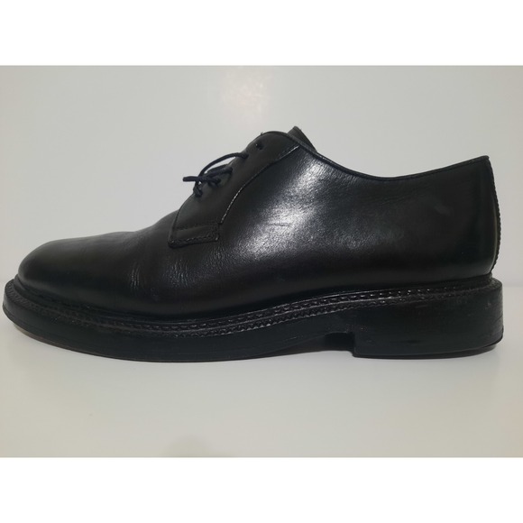 Antica Cuoieria Boutique Italian Men\'s 10 D Black Leather Dress Shoes Oxfords main image 9